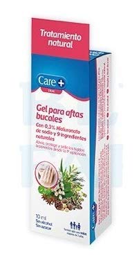 Care+ Gel Aftas Bucales Ácido Hialurónico 10ml