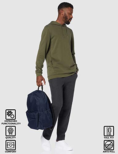 CARE OF by PUMA Sudadera con capucha de manga larga para hombre, ajuste alto, Verde (Green), XL, Label: XL