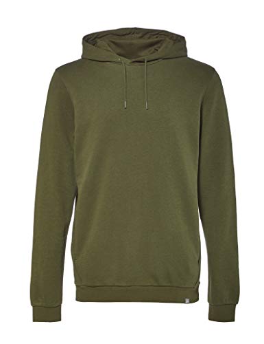 CARE OF by PUMA Sudadera con capucha de manga larga para hombre, ajuste alto, Verde (Green), XL, Label: XL