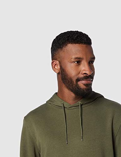 CARE OF by PUMA Sudadera con capucha de manga larga para hombre, ajuste alto, Verde (Green), XL, Label: XL