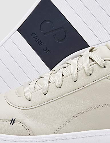 CARE OF by PUMA Zapatillas bajas en cuero para hombre, Beige, 44.5 EU