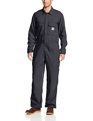 Carhartt - Mono de trabajo resistente al fuego para hombre - Azul - 56 Corto