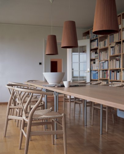 Carl Hansen CH24 Y Wishbone - Silla de comedor (madera de roble, trenzado natural), diseño de Hans J. Wegner