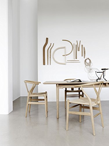 Carl Hansen CH24 Y Wishbone - Silla de comedor (madera de roble, trenzado natural), diseño de Hans J. Wegner