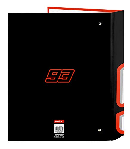 Carpeta de Folio 4 Anillas de Marc Márquez, 270x60x330mm