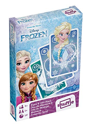 Cartamundi Disney Frozen Pairs and Old Maid Cartas, 1 mazo