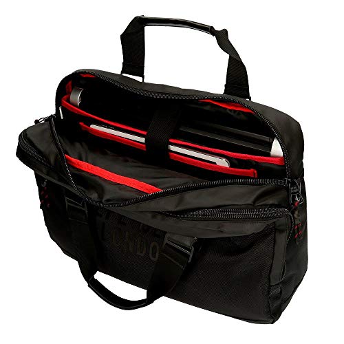 Carterón Portaordenador Pepe Jeans Bromley Negro