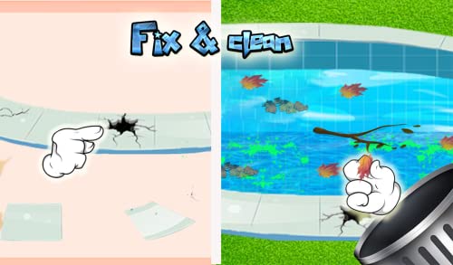 casa de limpieza de bebé sucia