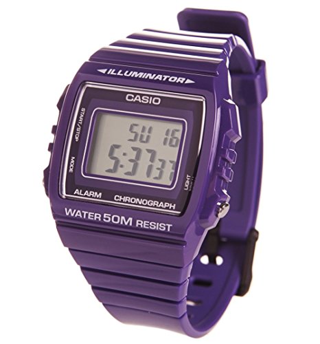 Casio Reloj Digital para Hombre de Cuarzo con Correa en Resina W-215H-6AVEF