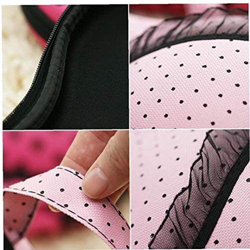 Caso Ropa Interior Bolsa de Almacenamiento Caja Proteja Sujetador Organizador de contenedores de Ropa Interior Caja de Almacenamiento portátil Sujetador de Las Mujeres de Viaje