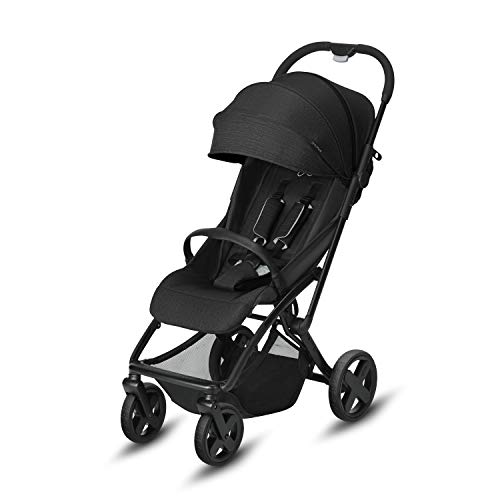 CBX Etu Plus - Silla de paseo, incluye plástico para lluvia, desde el nacimiento hasta los 15 kg, Smoky Anthracite
