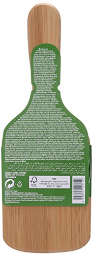 Cepillo de pala para todos los tipos de cabello hecho con bambú natural.