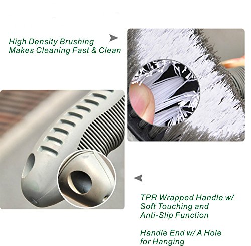 Cepillo universal para limpieza de neumáticos y ruedas de alta calidad, con mayor adaptabilidad