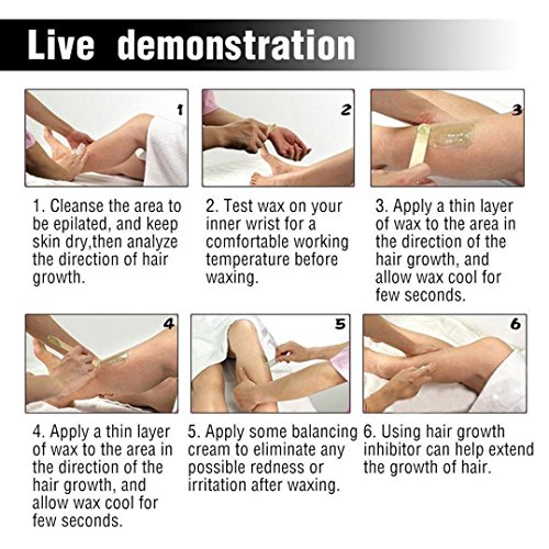 Cera depilatoria al Chocolate en perlas apta para depilación brasileña cera de primera calidad 1 Kg - Kickkick