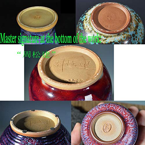 Cerámica China, cerámica de junyao, Regalos del Negocio, Mejores Colecciones y Obras de Arte, Ornamentos de la Sala de Estar, Muchas Obras de Arte 26 * 15cm