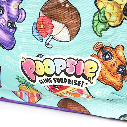 CERDÁ LIFE'S LITTLE MOMENTS Mochila Escolar Purpurina Licencia Oficial Poopsie Slime Surprise, No aparece en Catálogo Unisex niños, Multicolor, Infantil