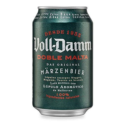 Cerveza Doble Malta Voll-Damm Pack de 12 Latas 33cl