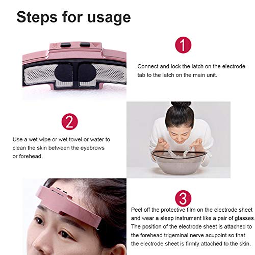 CGBF- Masajeador de cabeza, eléctrico de cuero cabelludo, instrumento de sueño con 2 modos para aliviar el estrés, la depresión y la ansiedad para adultos
