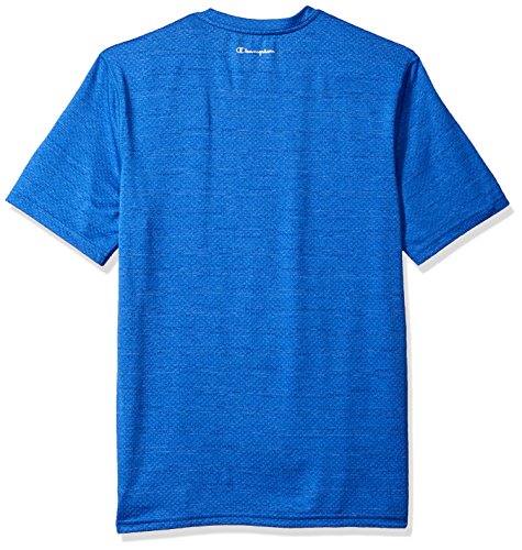 Champion Vapor Mesh tee Camiseta, Navegar por la Web Heather, XL para Hombre