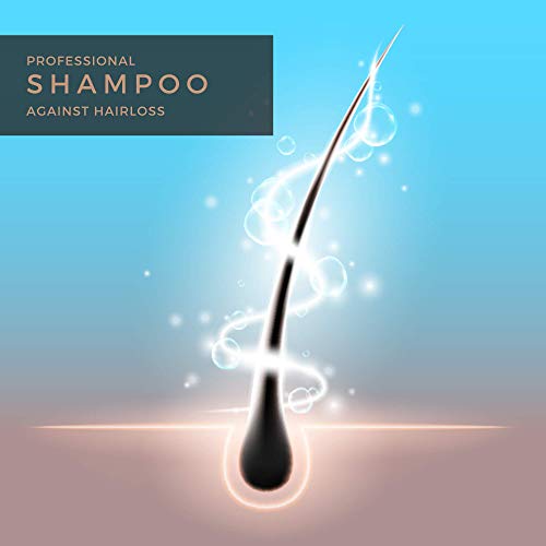 Champú anti-caída y estimulador del crecimiento del cabello de alto nivel, avalado para peluquerías, Argan Deluxe 1000 ml.