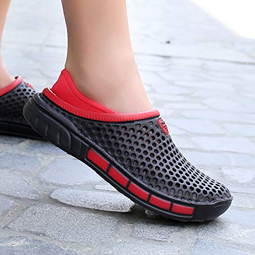 Chanclas Unisex Zapatos De Agujero Nuevos Hombres Cómodos Sandalias De Piscina Zapatos De Playa De Verano Al Aire Libre Hombres Slip On Garden Zuecos Casual Water Shower Slipp