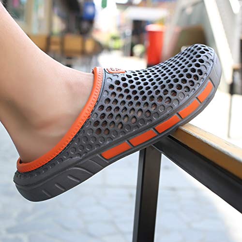 Chanclas Unisex Zapatos De Agujero Nuevos Hombres Cómodos Sandalias De Piscina Zapatos De Playa De Verano Al Aire Libre Hombres Slip On Garden Zuecos Casual Water Shower Slipp