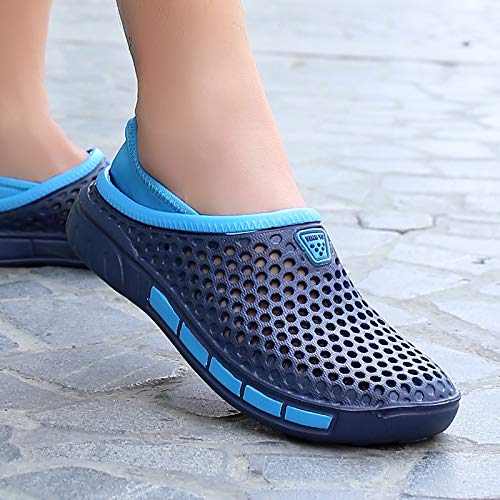 Chanclas Unisex Zapatos De Agujero Nuevos Hombres Cómodos Sandalias De Piscina Zapatos De Playa De Verano Al Aire Libre Hombres Slip On Garden Zuecos Casual Water Shower Slipp