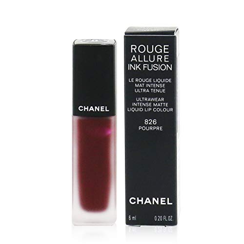 Chanel Rouge Allure Ink Fusion 826-Pourpre 6 Ml - 1 Unidad
