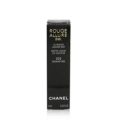Chanel Rouge Allure Ink Le Rouge Liquide Mat 222-Signature 6 Ml - 1 Unidad