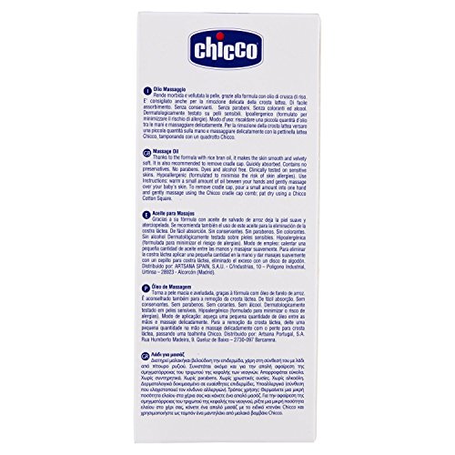 Chicco Baby Moments Massage Oil 200Ml