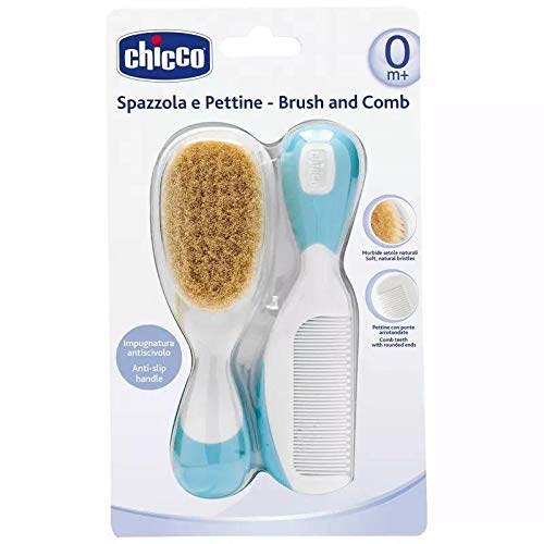 Chicco Set Peine Y Cepillo Azul 400 g
