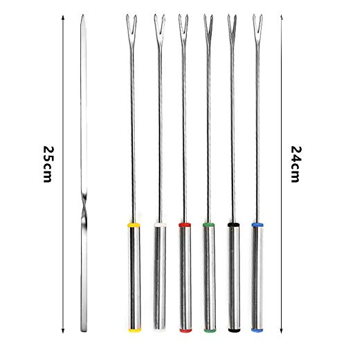 Chingde Brochetas de Barbacoa de Acero Inoxidable, 20 Piezas Brochetas de Barbacoa Kebab Brocheta Kebab Brochetas de brocheta a la Parrilla para Acampar al Aire Libre, Salidas, Herramientas de Cocina