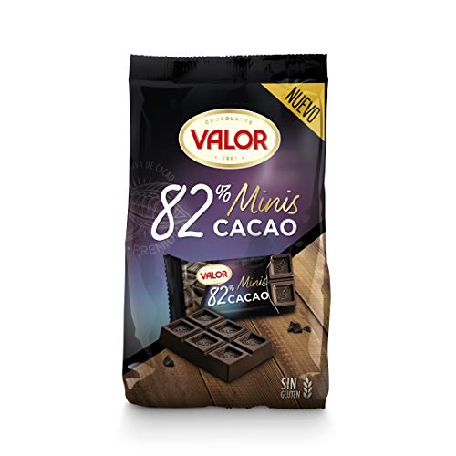 Chocolates Valor Minitabletas Negro 82% 171 g