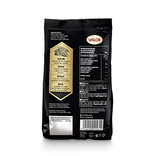 Chocolates Valor Minitabletas Negro 82% 171 g