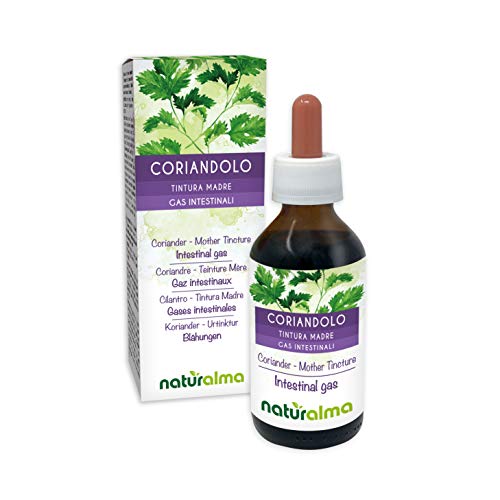CILANTRO o CORIANDRO (Coriandrum sativum) frutos Tintura Madre sin alcohol NATURALMA | Extracto líquido gotas 100 ml | Complemento alimenticio | Vegano