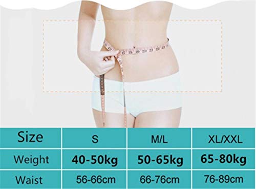 Cintura alta para adelgazar muslos de mujer | Faja moldeadora de cuerpo transpirable moldeadora adelgazante vientre ropa interior posparto control de vientre bragas Negro Negro ( S