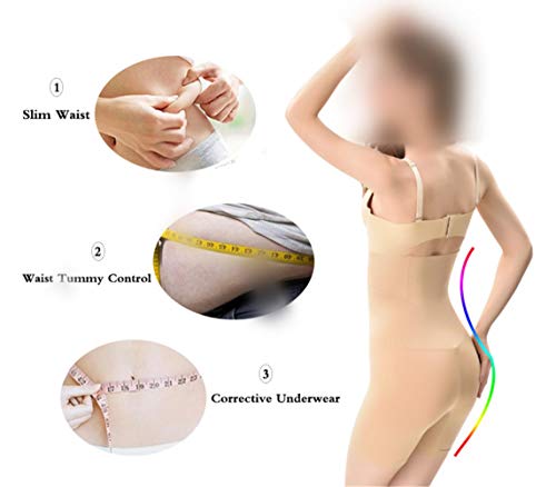 Cintura alta para adelgazar muslos de mujer | Faja moldeadora de cuerpo transpirable moldeadora adelgazante vientre ropa interior posparto control de vientre bragas Negro Negro ( S