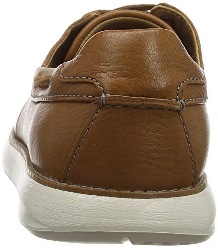 Clarks Un Pilot Lace, Zapatillas para Hombre, Marrón (Tan Leather Tan Leather), 42.5 EU