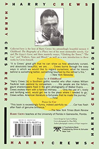 Classic Crews: A Harry Crews Reader