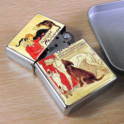 Clinique Chèron (Théophile Steinlen) Mechero con Tapa