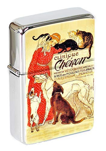 Clinique Chèron (Théophile Steinlen) Mechero con Tapa
