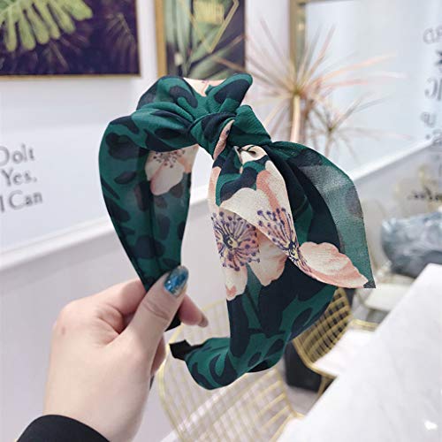 Cocoty-store Diadema Cabello Cintas del Pelo Banda Flexible Pelo Accesorio Turbantes Mujer para un Montón de Fiestas Prom(D