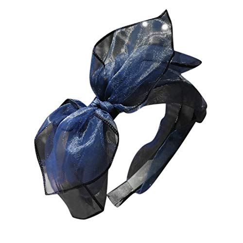 Cocoty-store Diadema Cabello Cintas del Pelo Banda Flexible Pelo Accesorio Turbantes Mujer para un Montón de Fiestas(D