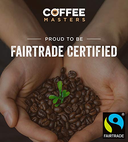 Coffee Masters Granos de Café Peruano Orgánico Fairtrade 1kg - Ganador del Great Taste 2018