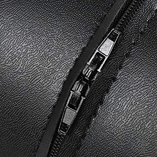 Cojín elevador para niños Barber negro Asiento de salón para salón de belleza Equipo de spa Silla de peluquería, 19.29"L x 12" W x 6 10"H(Negro)