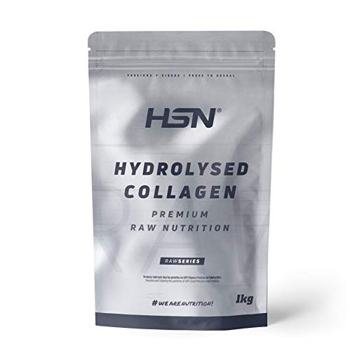 Colágeno Hidrolizado de HSN | Origen Bovino | Cuidado y Mantenimiento de las Articulaciones, Huesos Fuertes, Salud de Piel, Cabello y Uñas | Sin Gluten, Sin Lactosa, En Polvo, Sin Sabor, 1 Kg