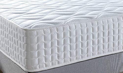 Colchón Marbella 30 cm de Grosor, Viscoelastico & Latex 135x190x30 cm.: Confort de Hotel, Alta Gama, Acogida suave con firmeza Alta, Ayuda a reducir los dolores de espalda.