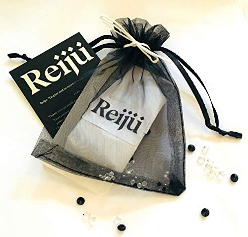Colgante de obsidiana negra con punta en forma de flecha cargado de energía Reiki con cordón (envuelto para regalo)