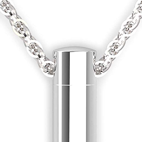 Colgante minimalista con urna en forma de barra para guardar cenizas, de RICHKING