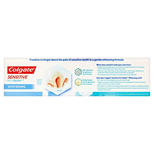 Colgate Sensitive Pro-Alivio pasta dentífrica blanqueadora, 75ml